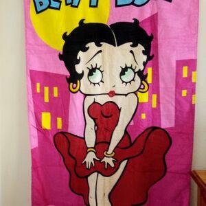 Betty Boop Beach Towel
